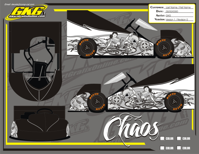 CHAOS WEDGE SIDE GRAFIX